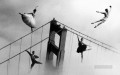 ballerina black and white bridge
